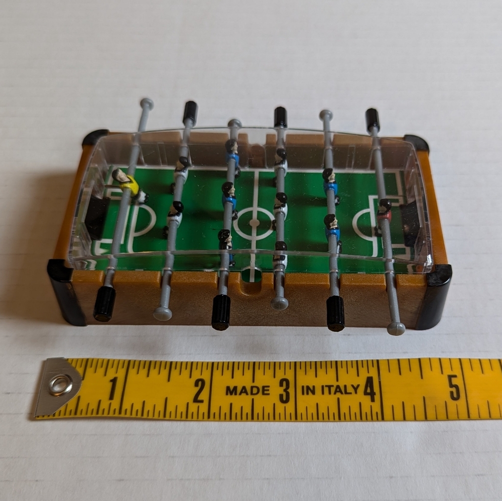 Basic Fun 1997 Take Along Mini Arcade Real Action Pocket Foosball VHTF RARE - Picture 3 of 8